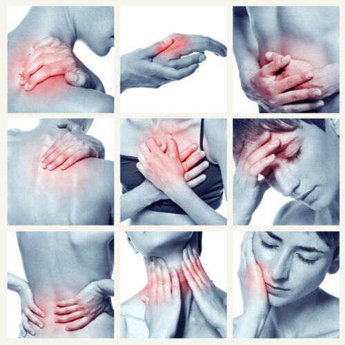 مواضع ألم الفيبروميالجيا، أحد الأمراض التي يستخدم فيها حقن الرولوثيرابي