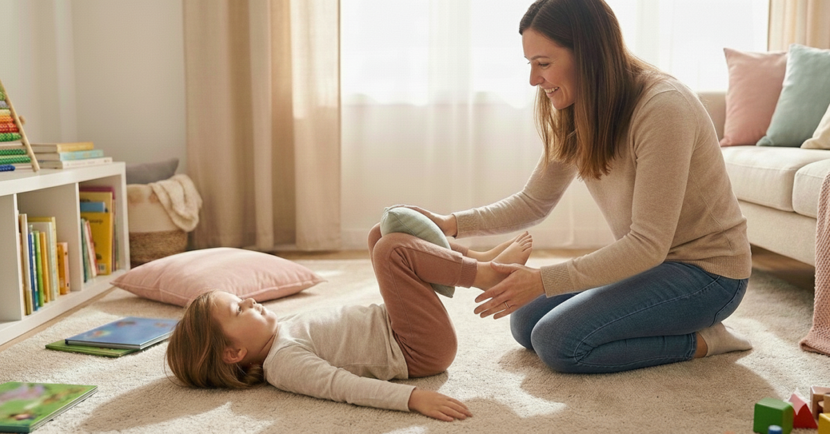 تمرين ضم الركبتين لعلاج تقوس الساقين